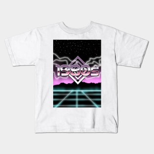 Electronic 1980s Kids T-Shirt